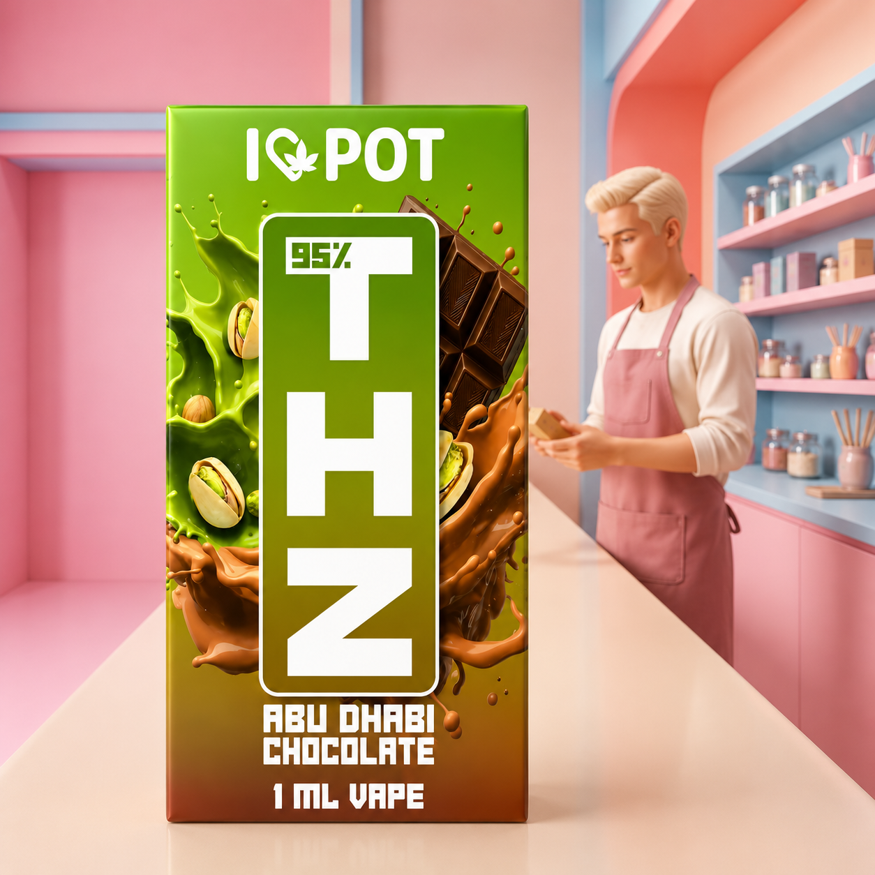 THZ Vape 95 % – Abu Dhabi Chocolate