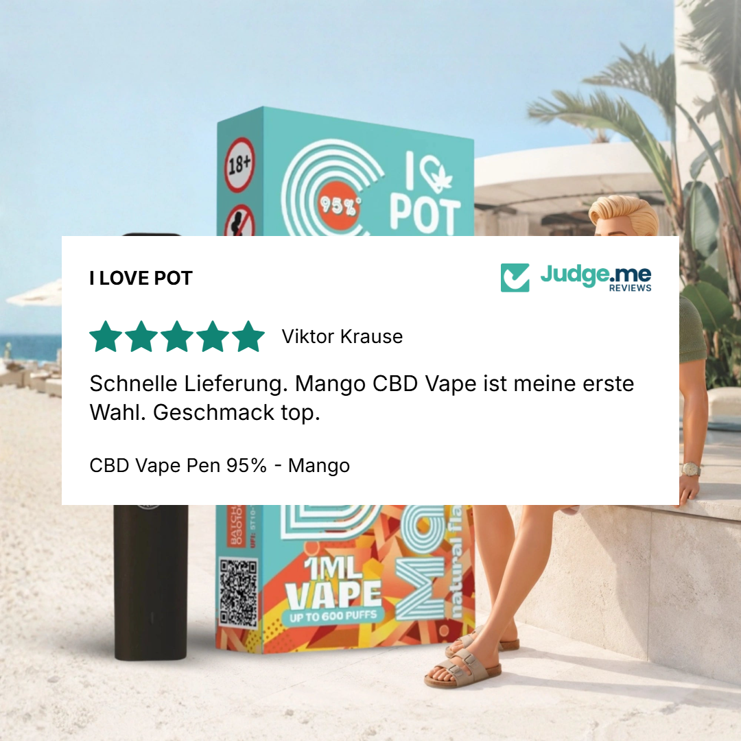 CBD Vape Pen 95% – Mango