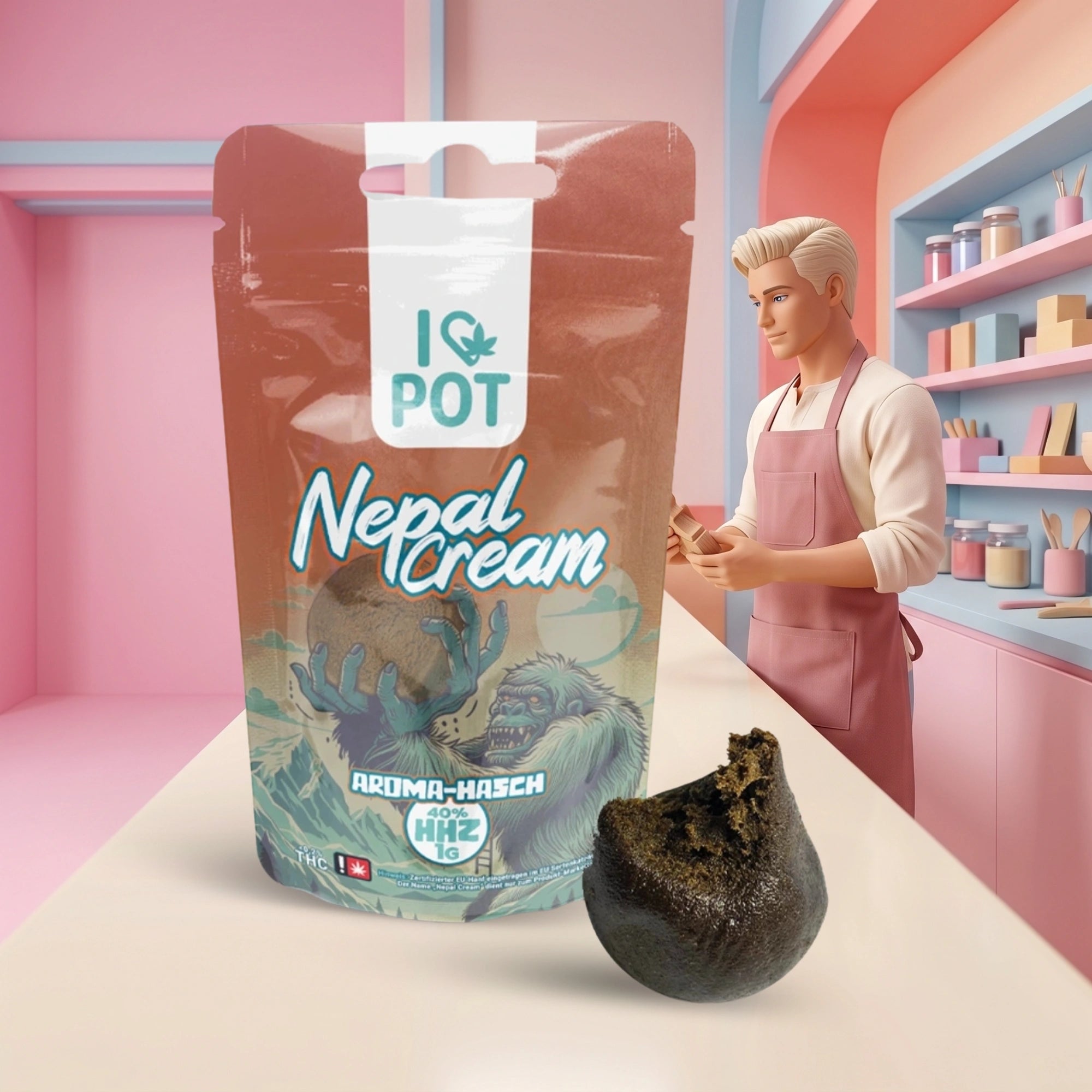 Haschichich HHZ - Nepal Cream