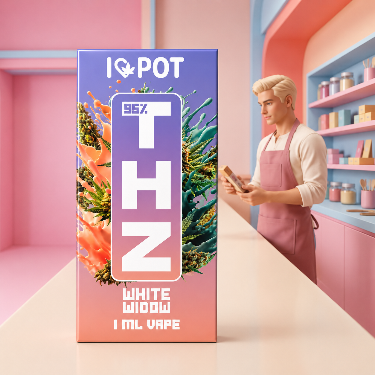 THZ Vape 95% White Widow