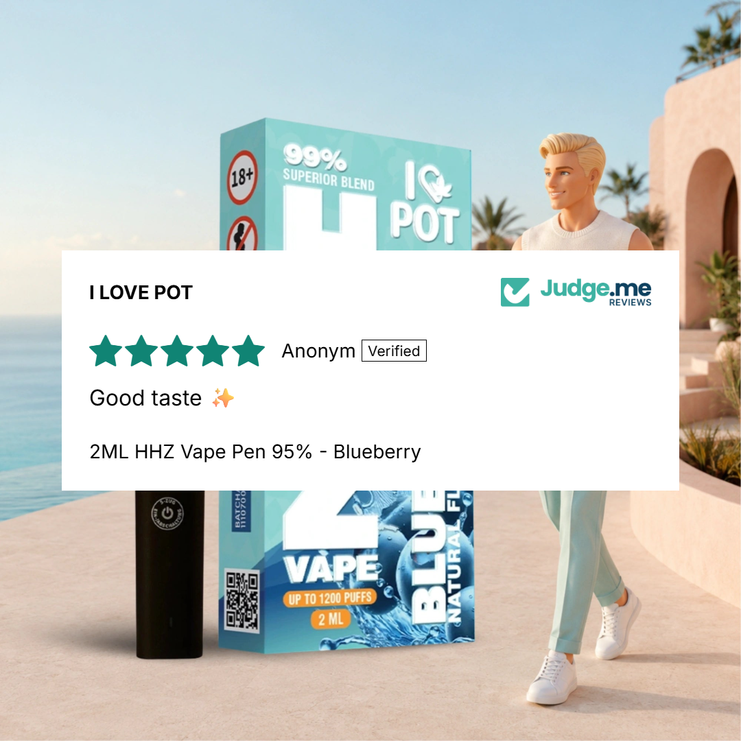 HHZ Vape Pen 95 % 2 ml - Blueberry