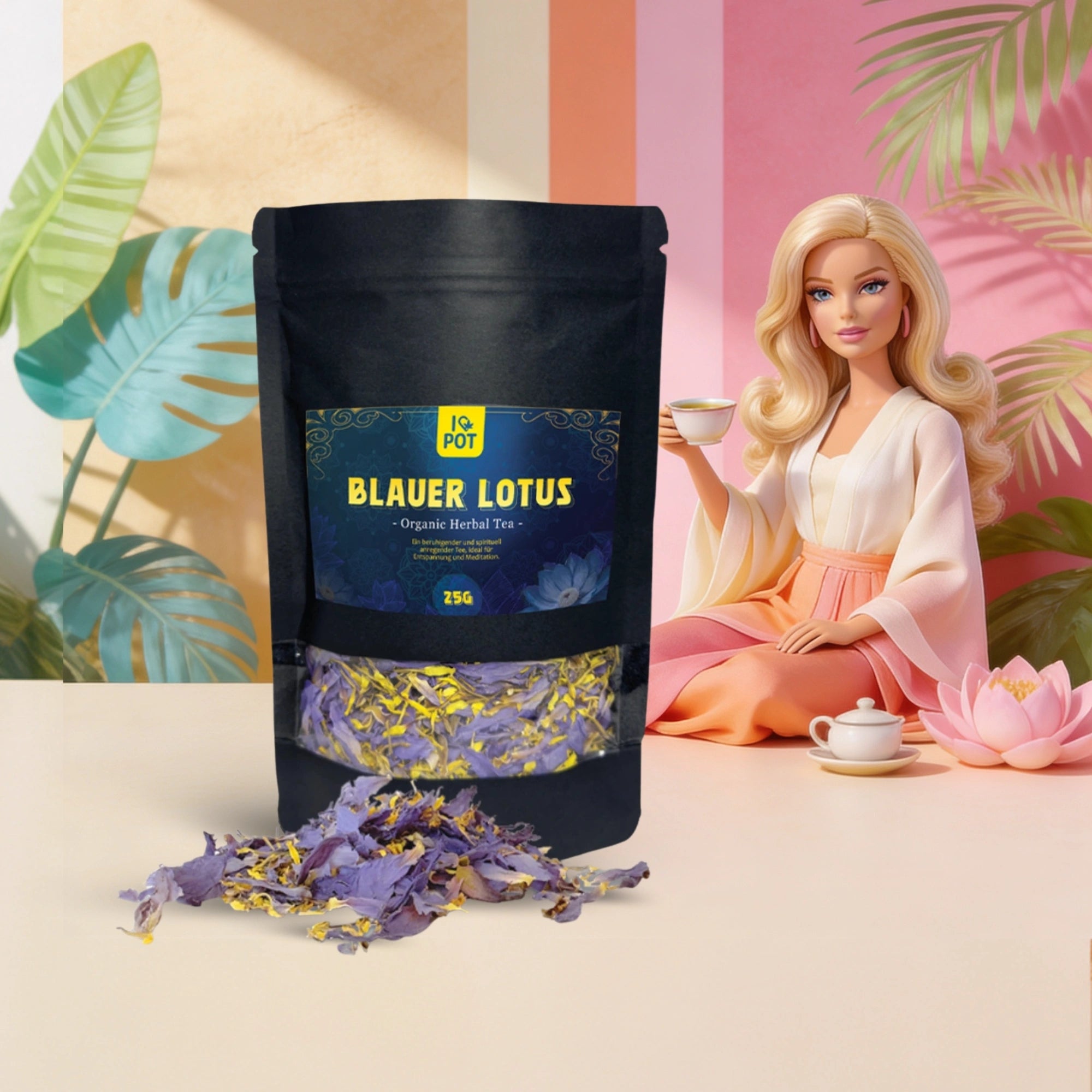 Thé de Lotus Bleu