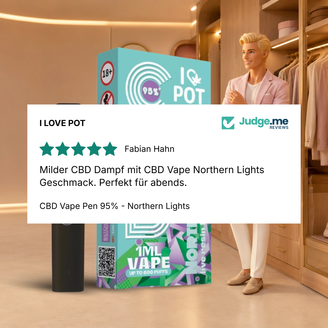 CBD Vape Pen 95% – Northern Lights