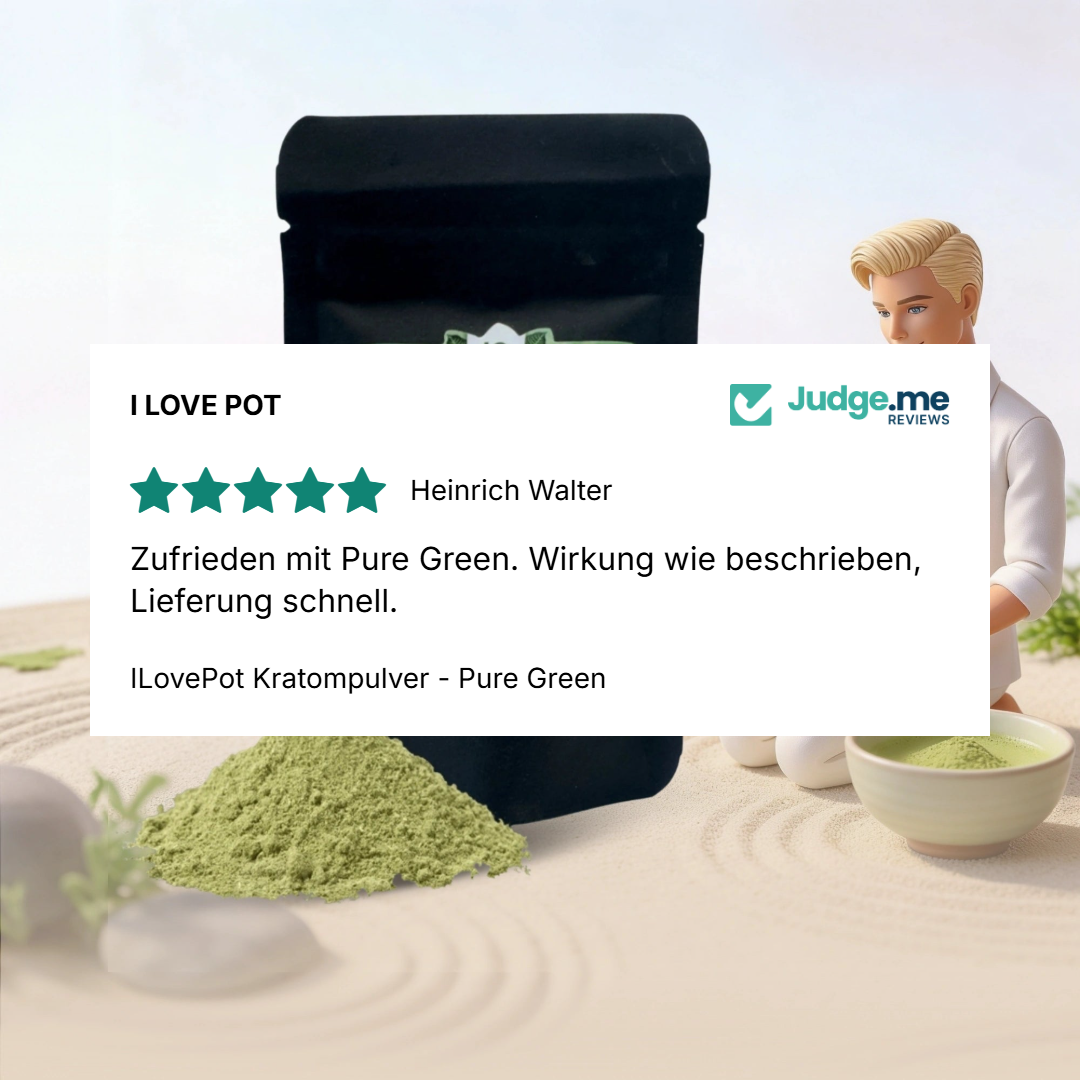 ILovePot Kratom Powder - Pure Green
