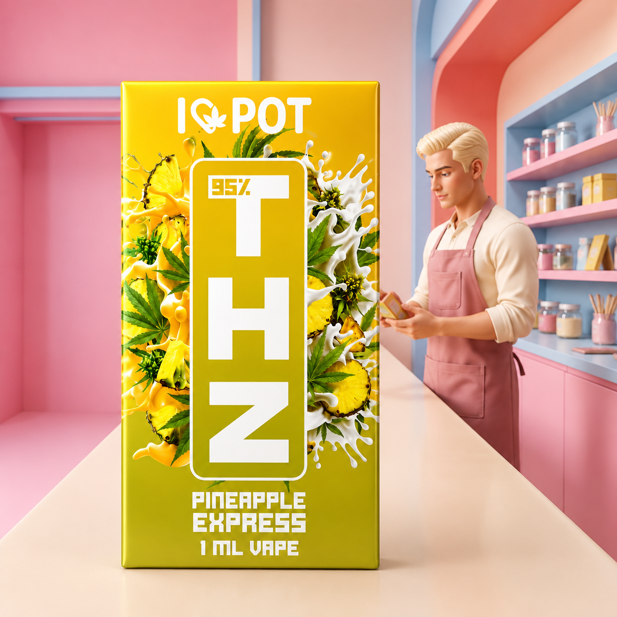 THZ Vape 95 % – Pineapple Express