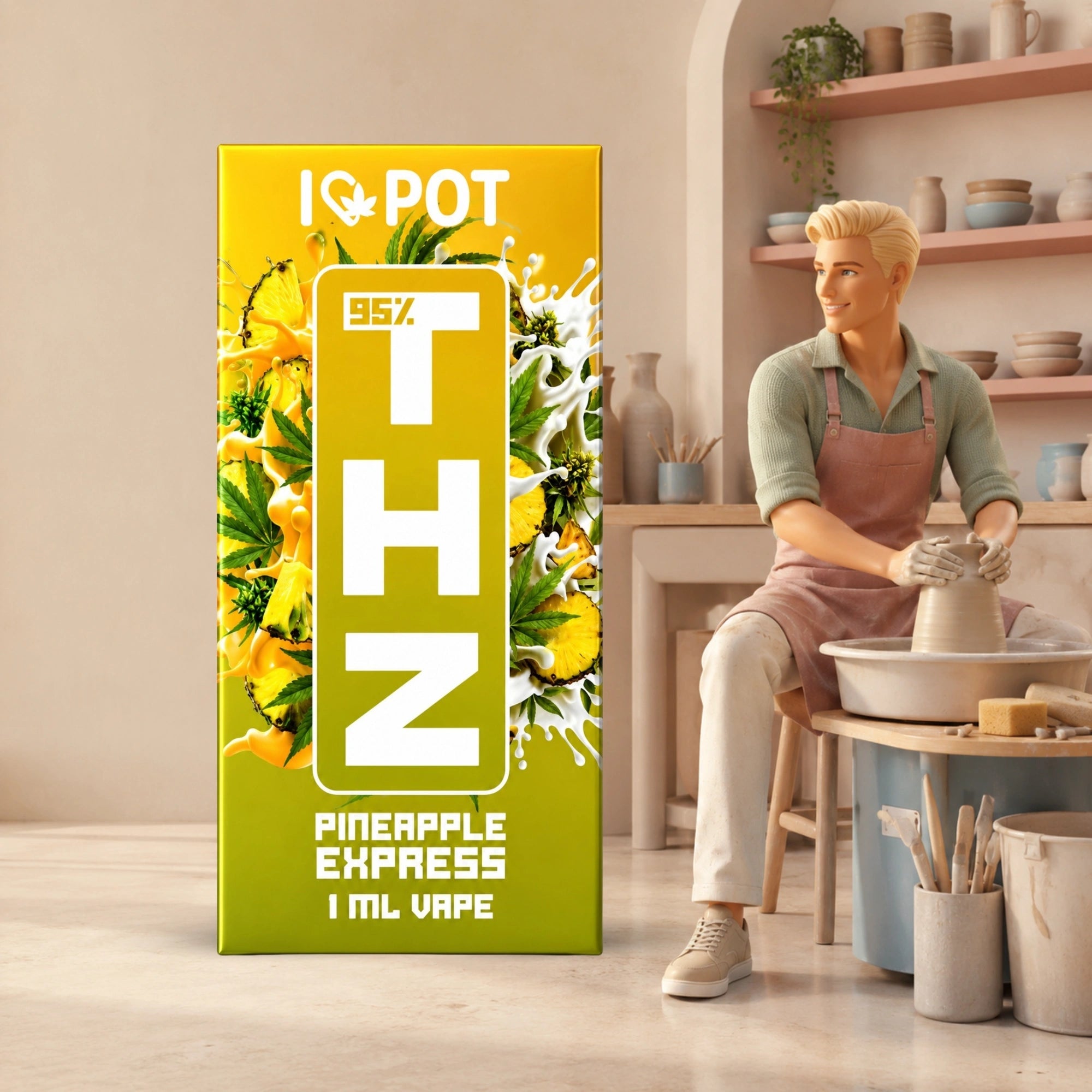 THZ Vape 95% – Pineapple Express